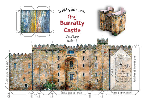 Build your own tiny Bunratty Castle