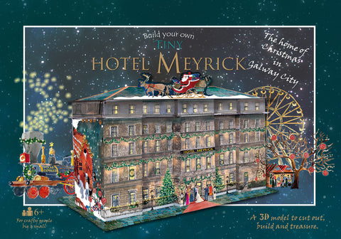 Build your own tiny Hotel Meyrick (Christmas Edition!)