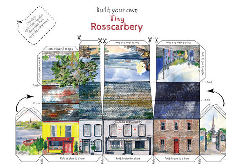 Build your own tiny,tiny Rosscarbery (North side of square)