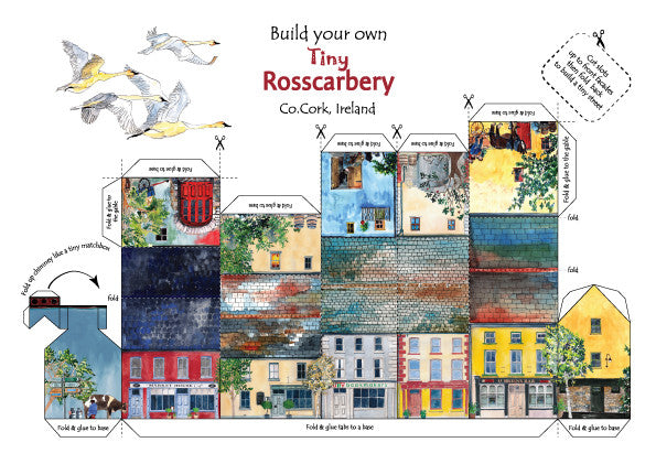 Build your own tiny,tiny Rosscarbery (South side of square)